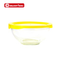 Nested Glass Salad Mixing Bowl With Plastic Lid